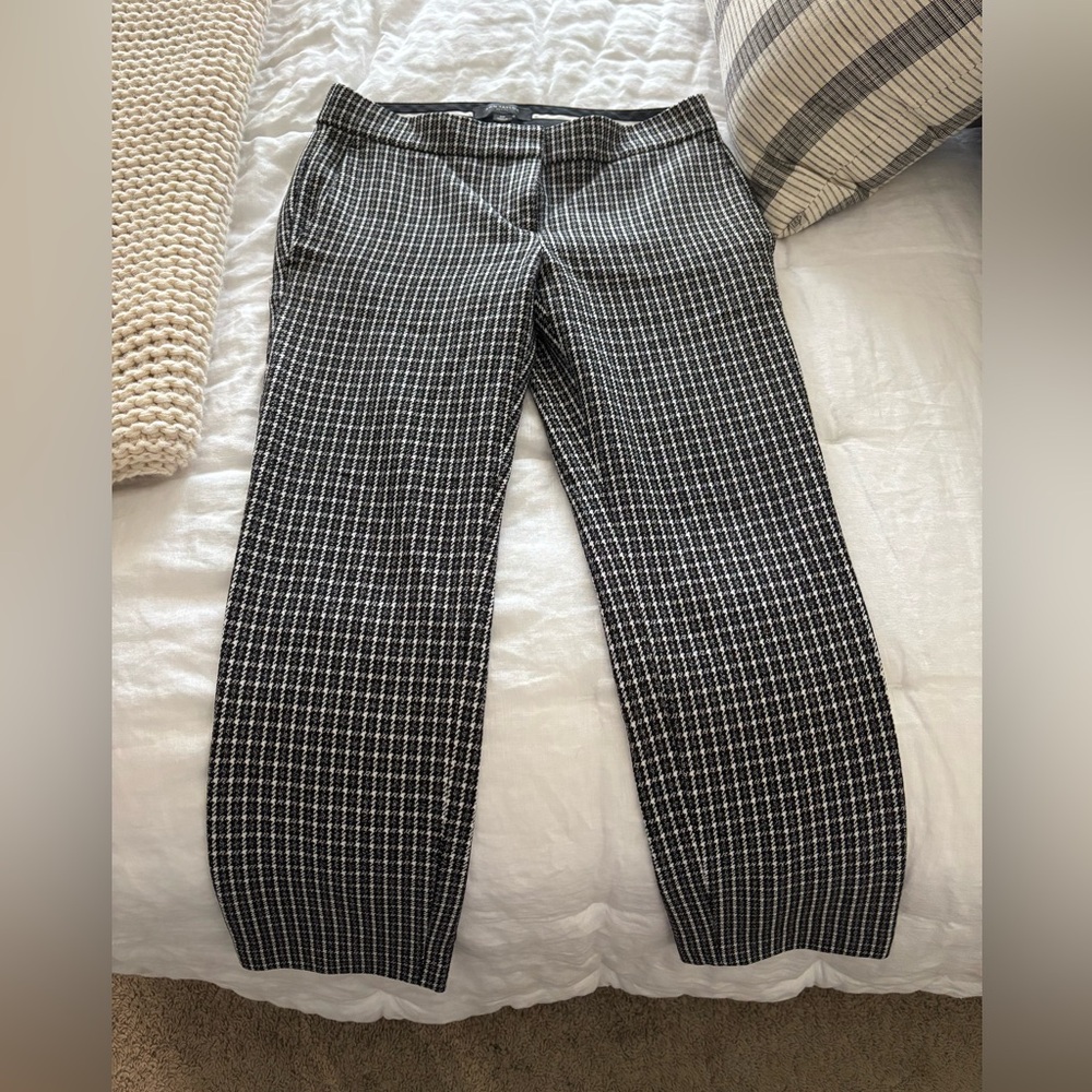 Ann Taylor Petite Houndstooth Pants